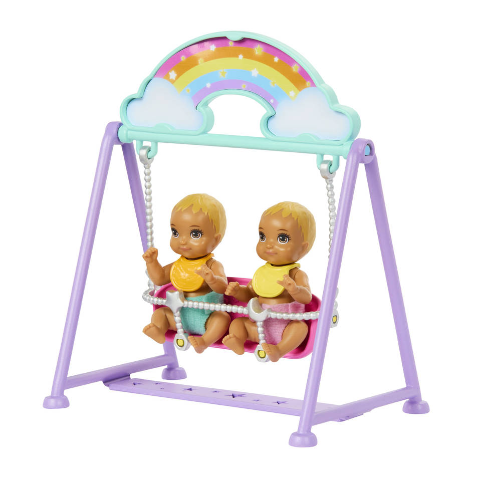 Barbie Skipper babysitter set