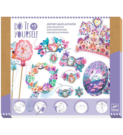 Djeco Kreatives Spielset - DIY - Prinzessinnen-Aktivitäten