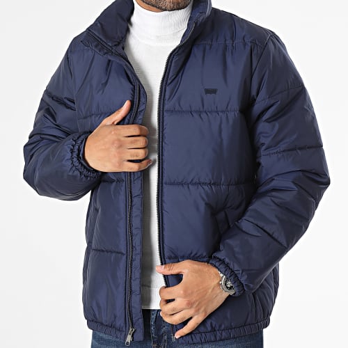 Doudoune Capuche A5640 Bleu Marine