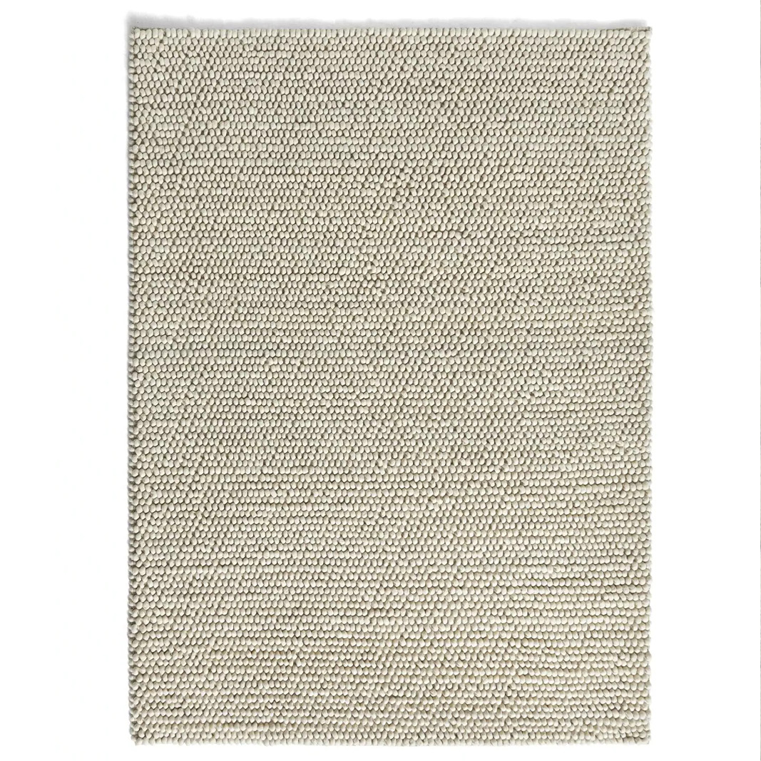Vloerkleed Peas soft grey 170x240 cm