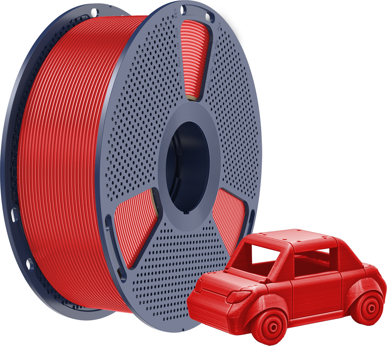 SUNLU  PETG Red, 1,75 mm / 1000 g    Zähes, leicht zu druckendes PETG Filament