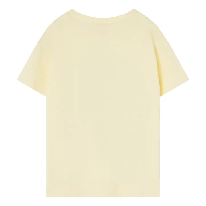 The Animals Observatory T-Shirt Rooster Chien | Jaune pâle