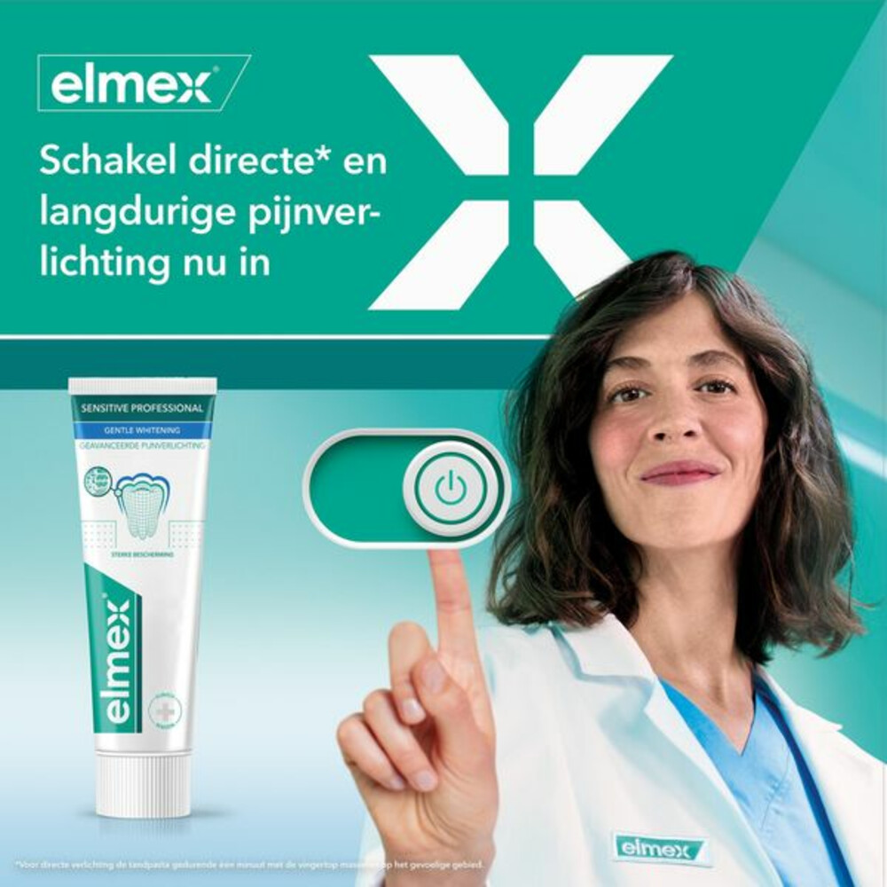 Elmex Tandpasta Sensitive Professional Gentle Whitening75 ml