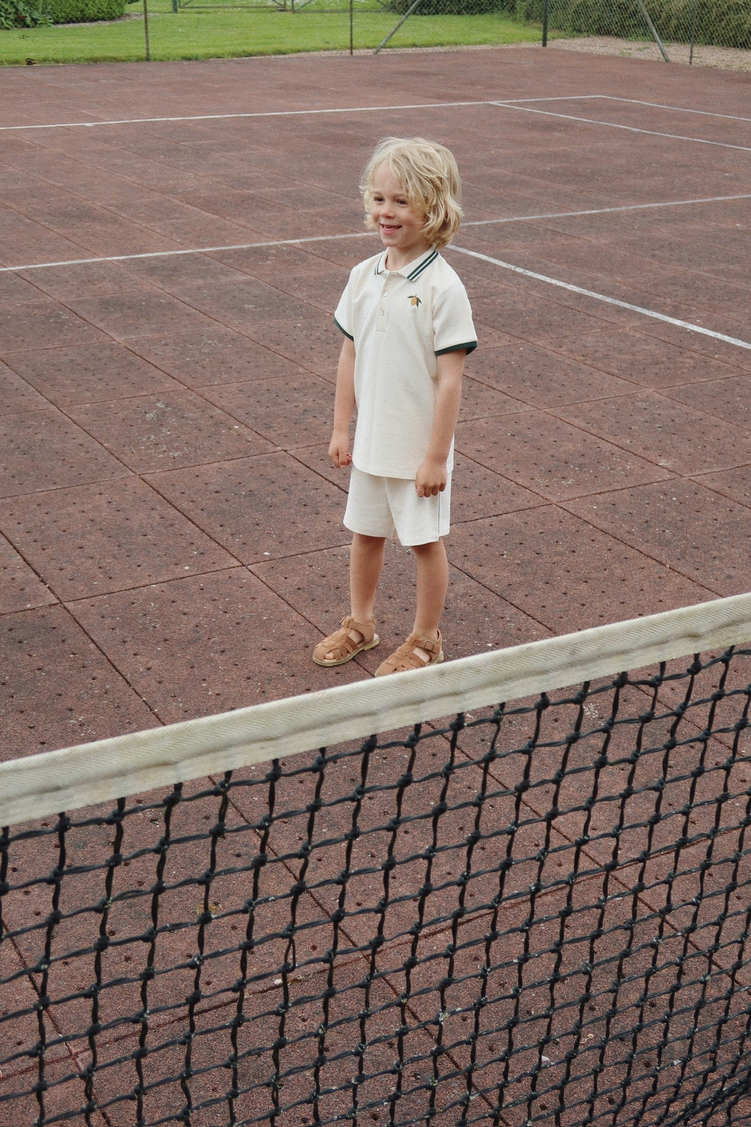 Florian polo - antique white - 12M