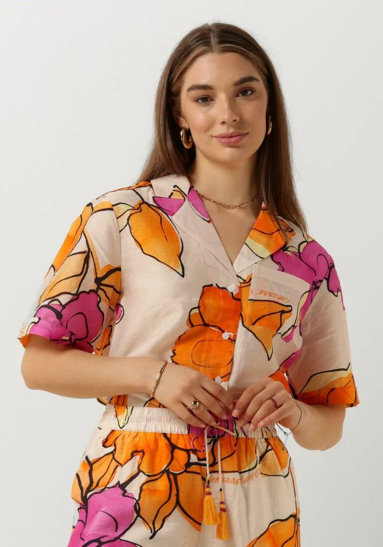 FABIENNE CHAPOT gele fabienne chapot blouse brock blouse