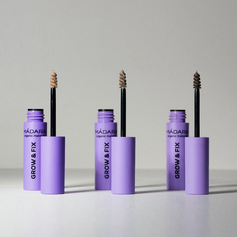 MÁDARA GROW & FIX Tinted Brow Gel 4,25 ml - 4 Ash Brown