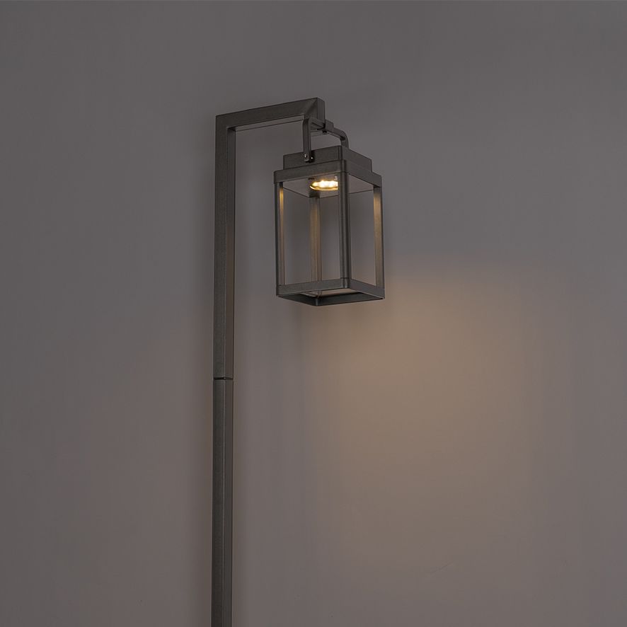 Buiten prikspot donkergrijs incl. LED oplaadbaar - Yara