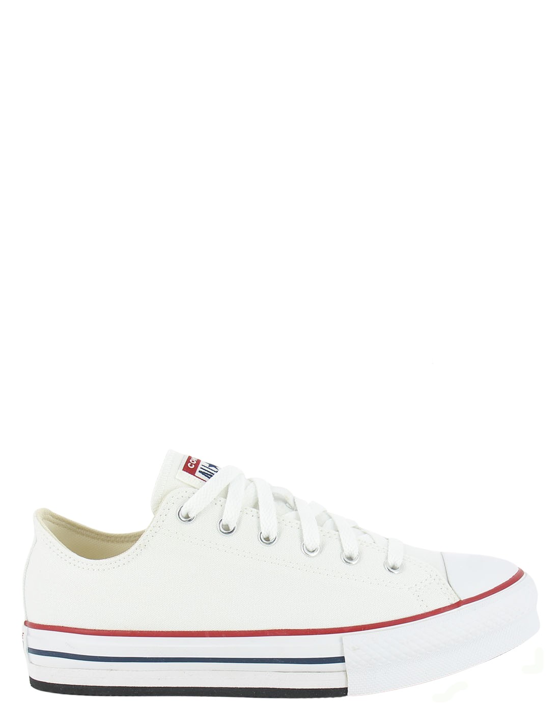 converse sneakers compensées basses enfant ctas platform eva ox blanc