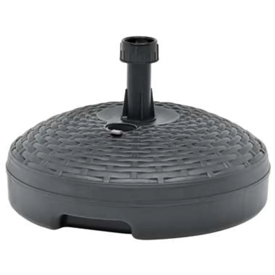 vidaXL - Parasolbasis - Antraciet - Kunststof