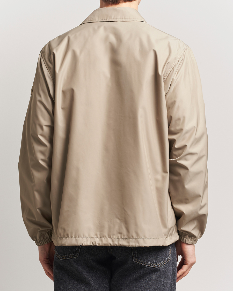 Save The Duck Prince Wind/Water Resistant Coach Jacket Stone Beige