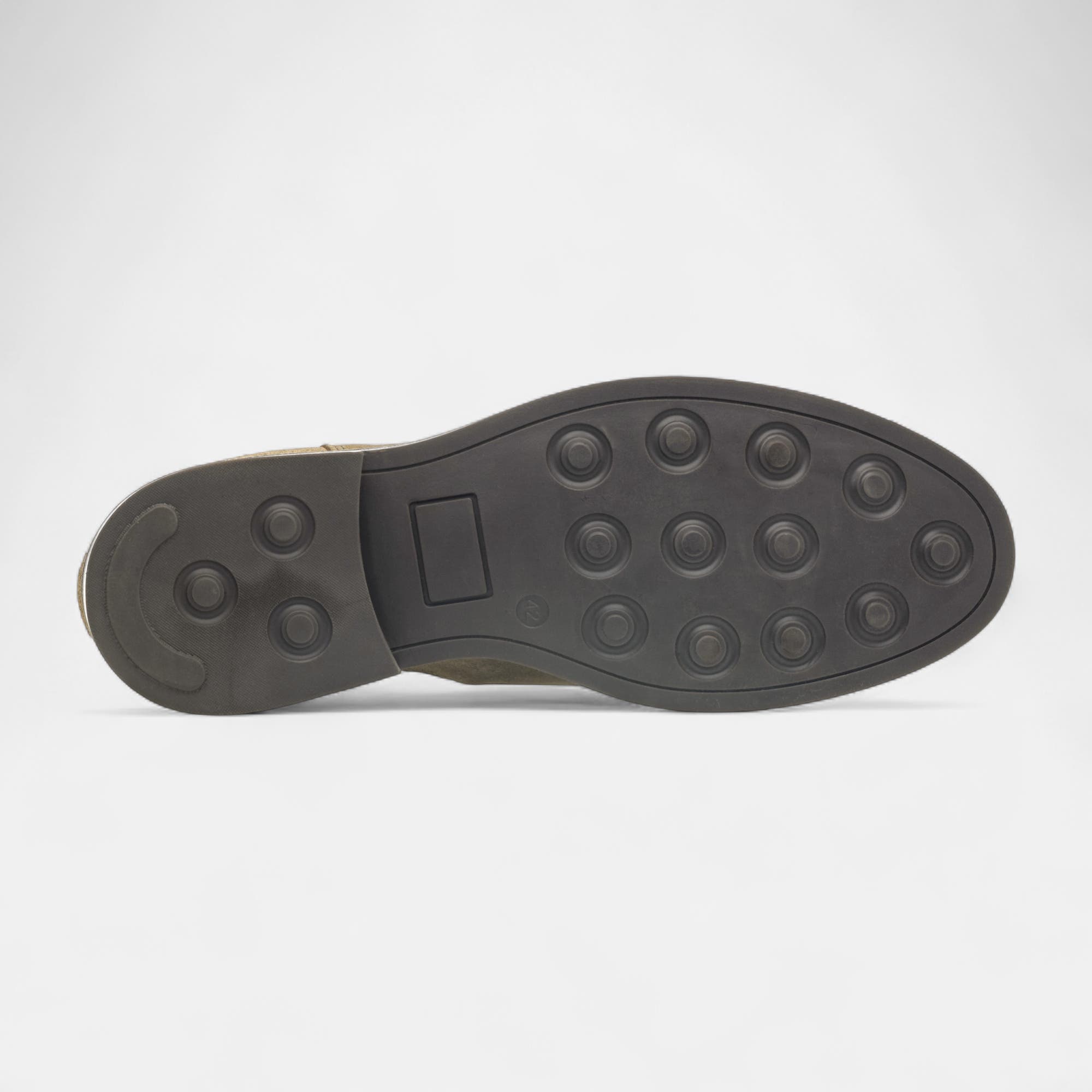 Boots chelsea Homme en cuir kaki