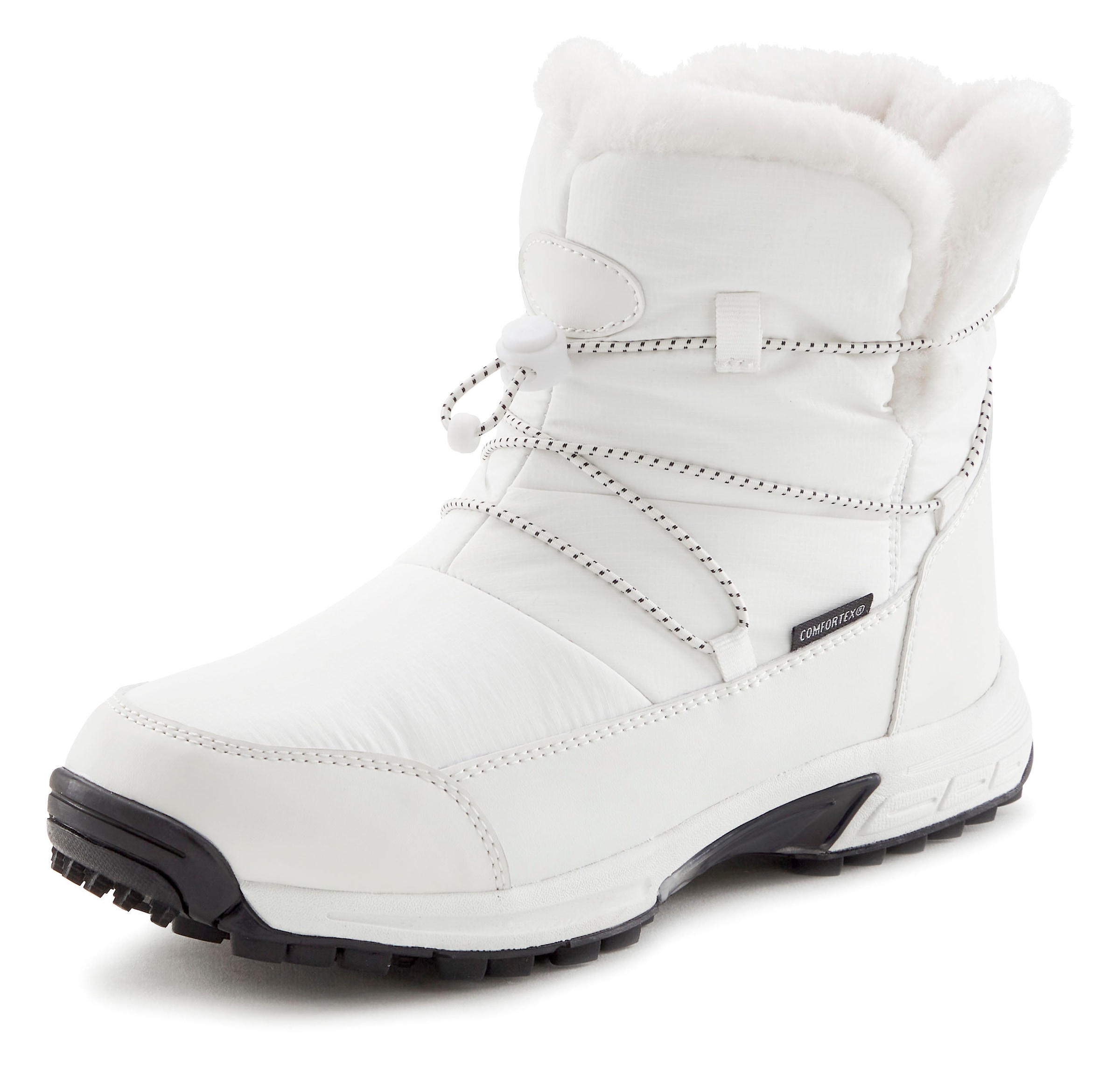 LASCANA Stiefelette »Outdoorstiefel, Winterstiefelette«  aus wasserabweisendem Material mit Warmfutter