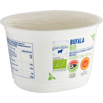 Fattorie Garofalo Bufala Bio Mozzarella 345 g