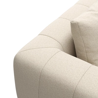Ingvar venstrevendt sofa med chaiselong