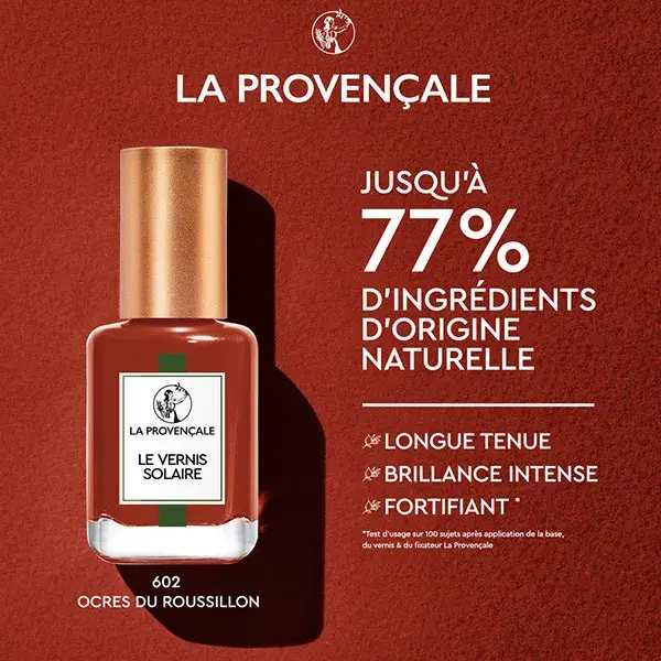 La Provençale Le Vernis Solaire Verniz de longa duração Ochre du Roussillon 13ml