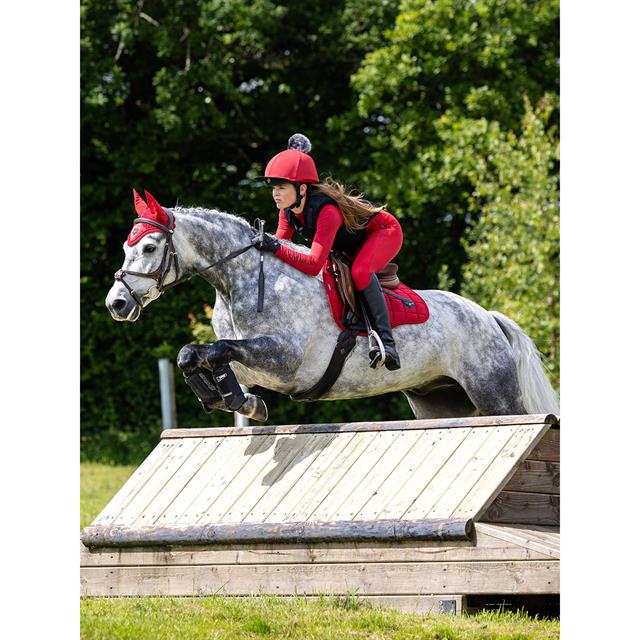 Rijlegging LeMieux Young Rider Pull On Full Grip Rood