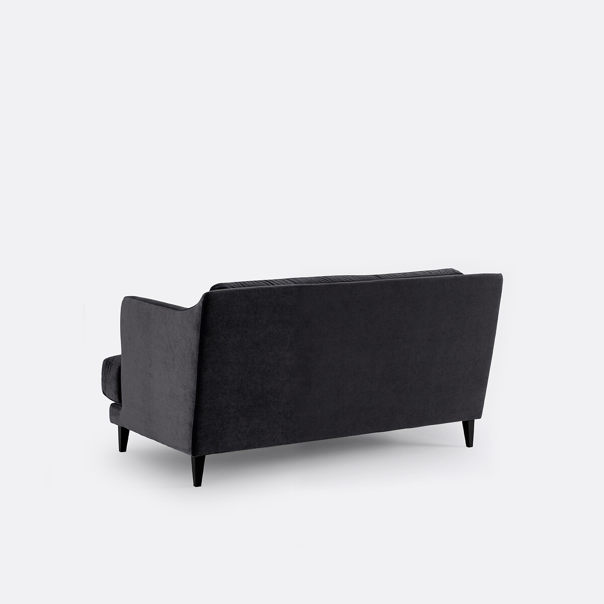 LA REDOUTE INTERIEURS<br>Sofá compacto de 2 lugares, veludo, Monza