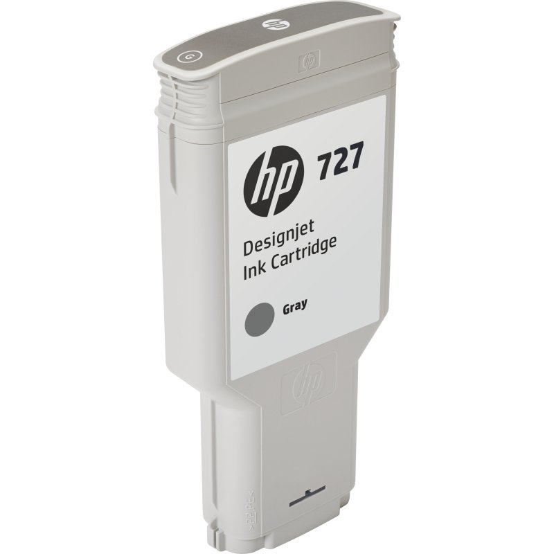 HP 727 cartouche d'encre DesignJet grise, 300 ml