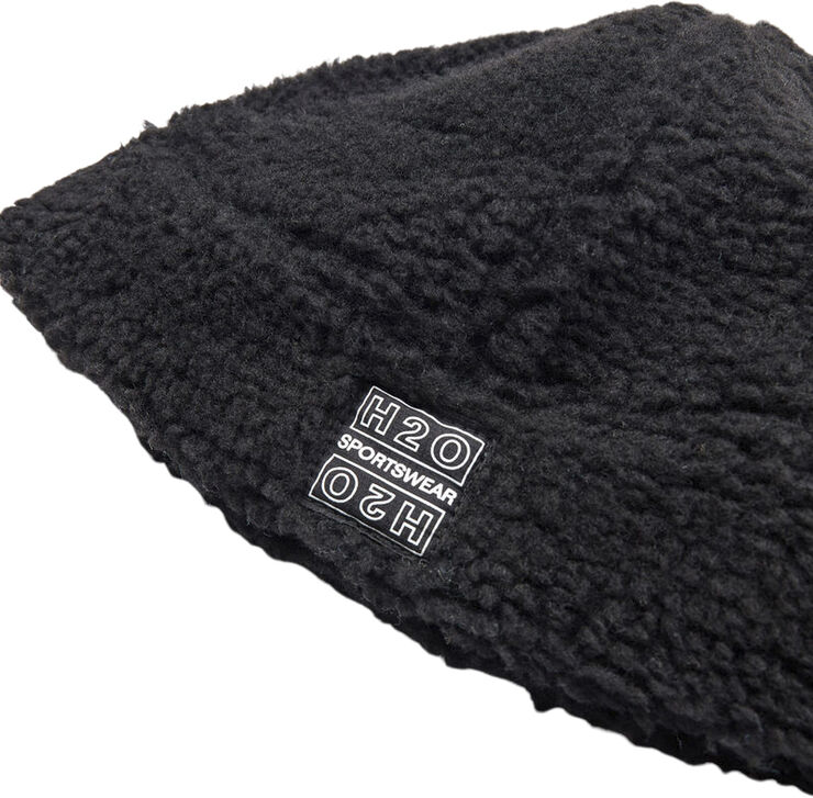 H2O Langli Pile Hat, hue Sort