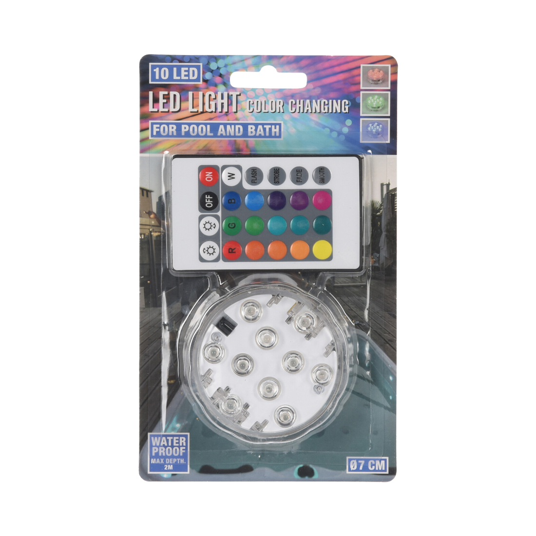 FS-STAR Lampe wasserdicht mit LED