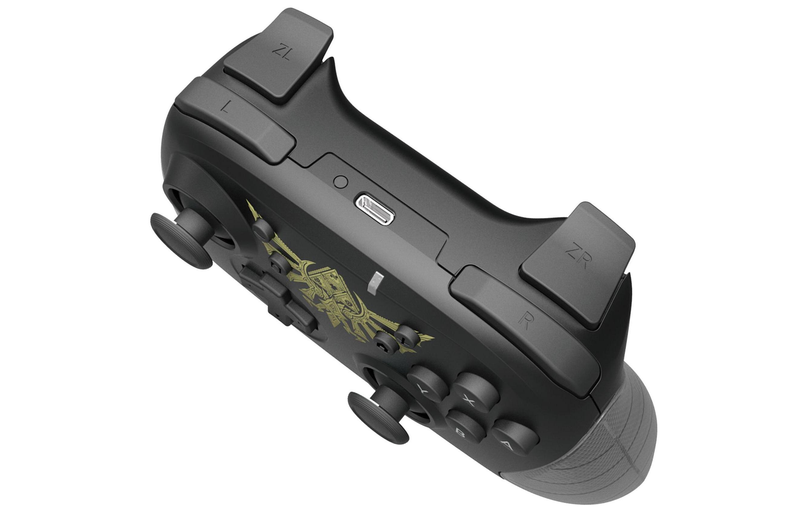 Controller Wireless Horipad ZeldaKabelloser Bluetooth-Controller für die Switch im Zelda-Design