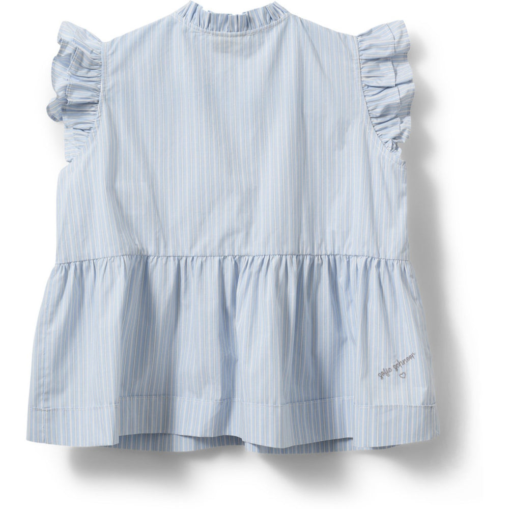 Køb Sofie Schnoor Light Blue Striped Juliettesy Top