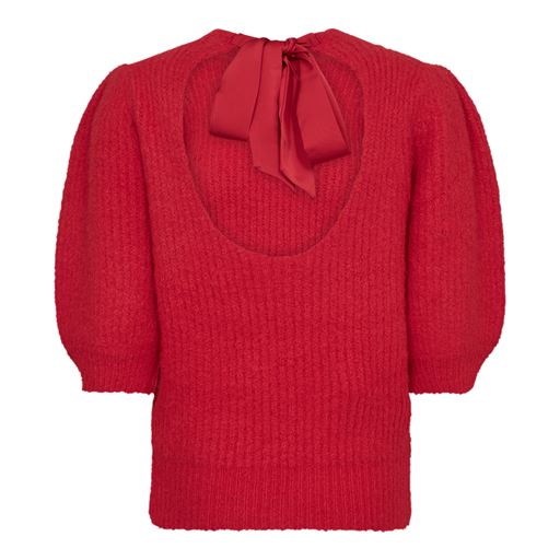 Co'Couture CoralieCC Bow Bluse, Flame, L
