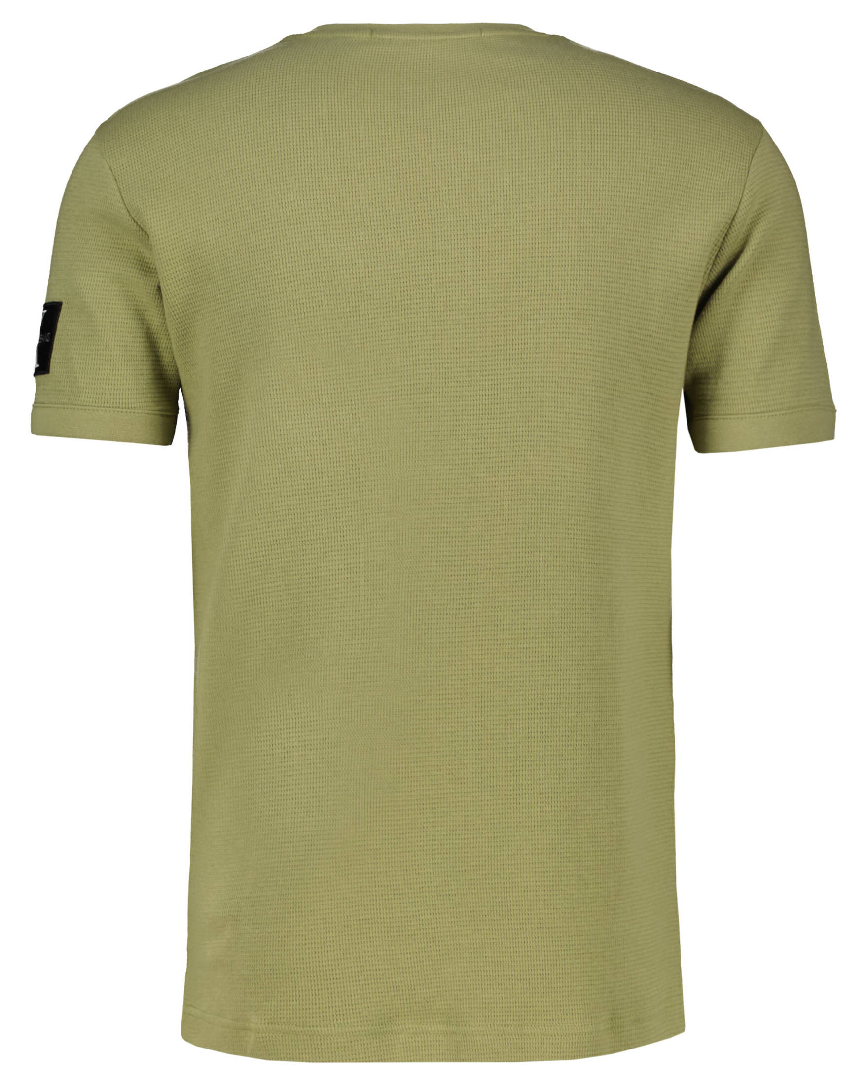 CALVIN KLEIN JEANS| Herren T-Shirt MONOGRAM BADGE WAFFLE