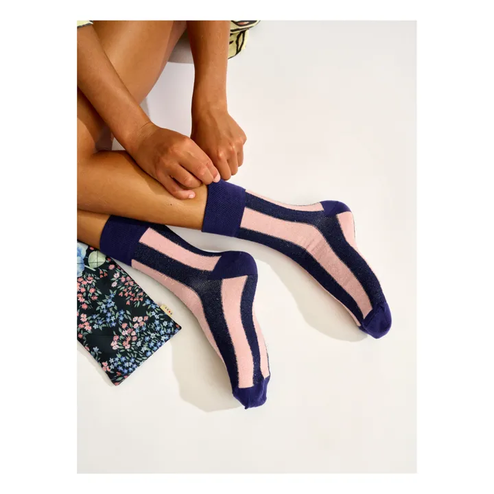 Bellerose Chaussettes Bisux | Bleu marine