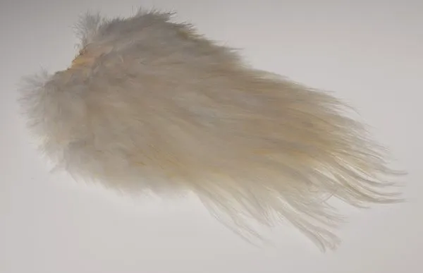 Whiting Whiting Spey Saddle - White Bronsegradering