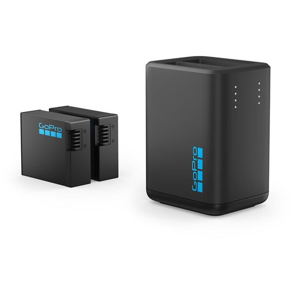 GoPro - Chargeur de batterie double + 2 batteries Enduro - Hero13 Black