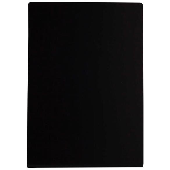 Support visuel en ardoise incliné A6 - Noir
