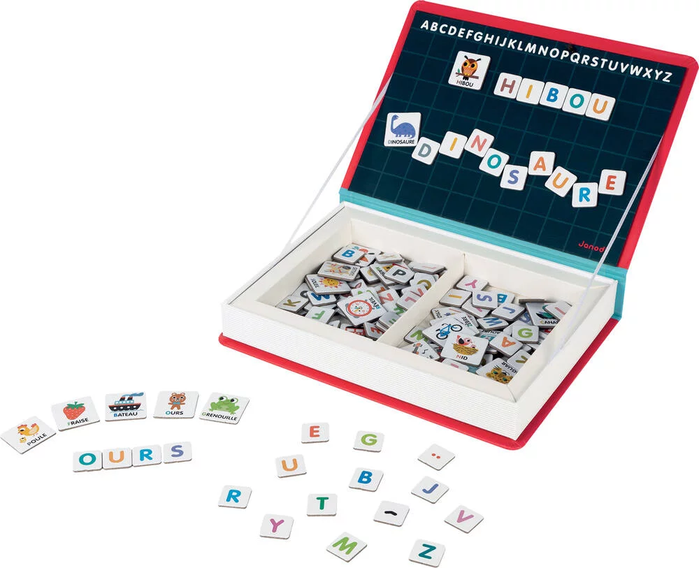 MAGNETI'BOOK ALPHABET FRANCAIS- EN CARTON