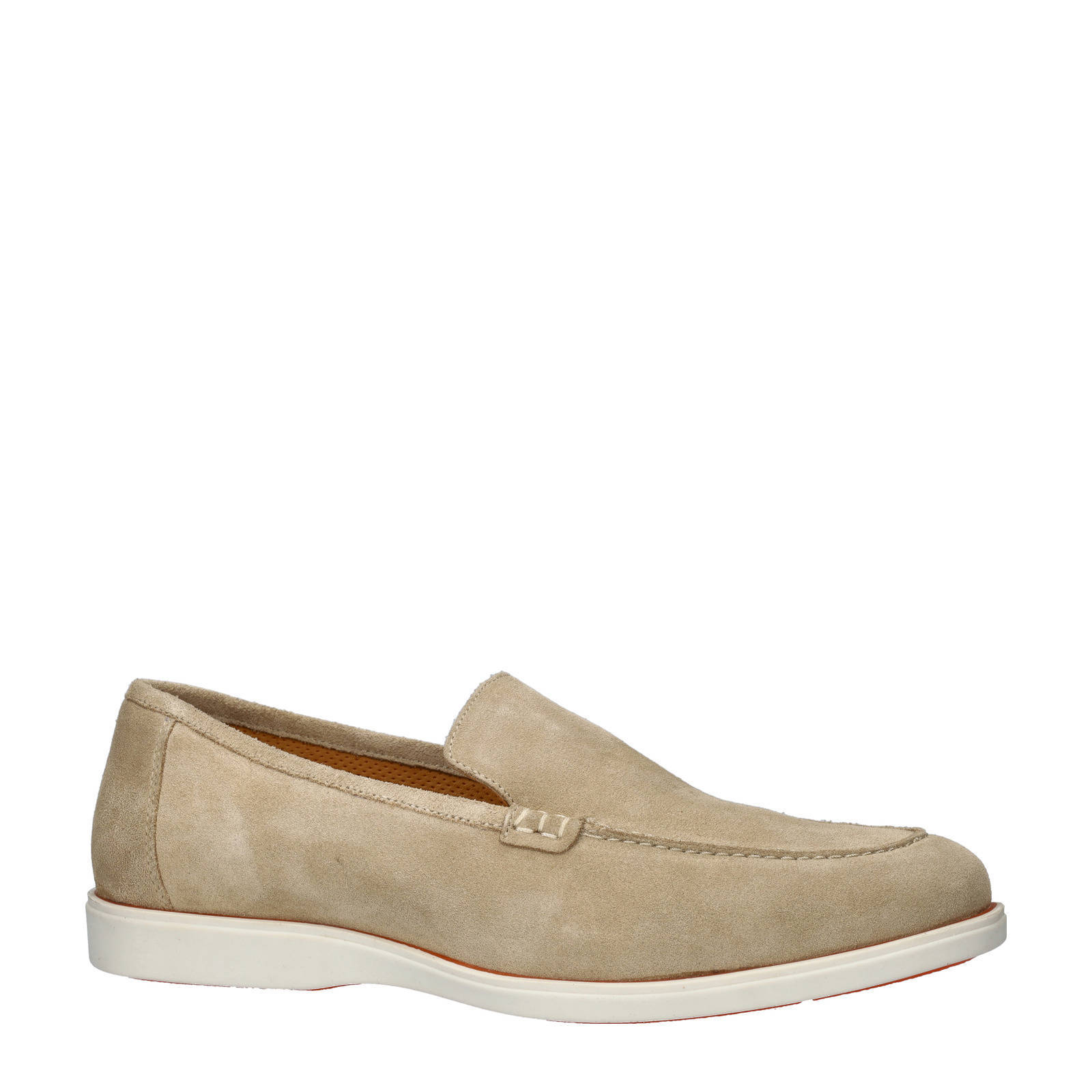 Nelson suède loafers beige