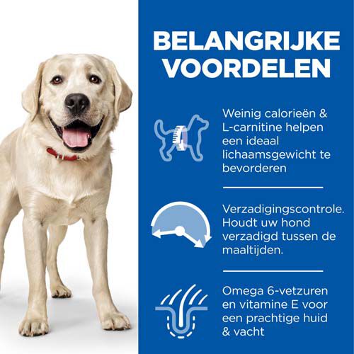 Hill's Science Plan Adult Light Large breed - Hondenvoer - 12 Kilogram - kip