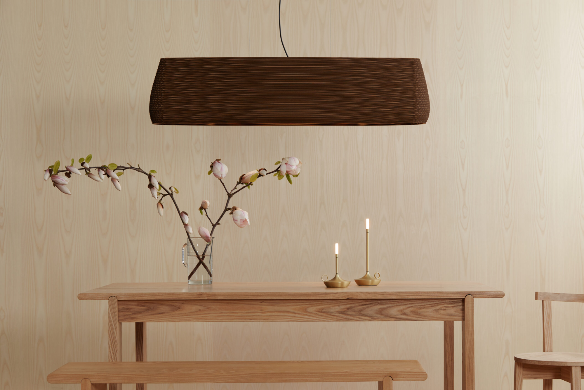 Tafellamp Wick S LED oplaadbaar grijs