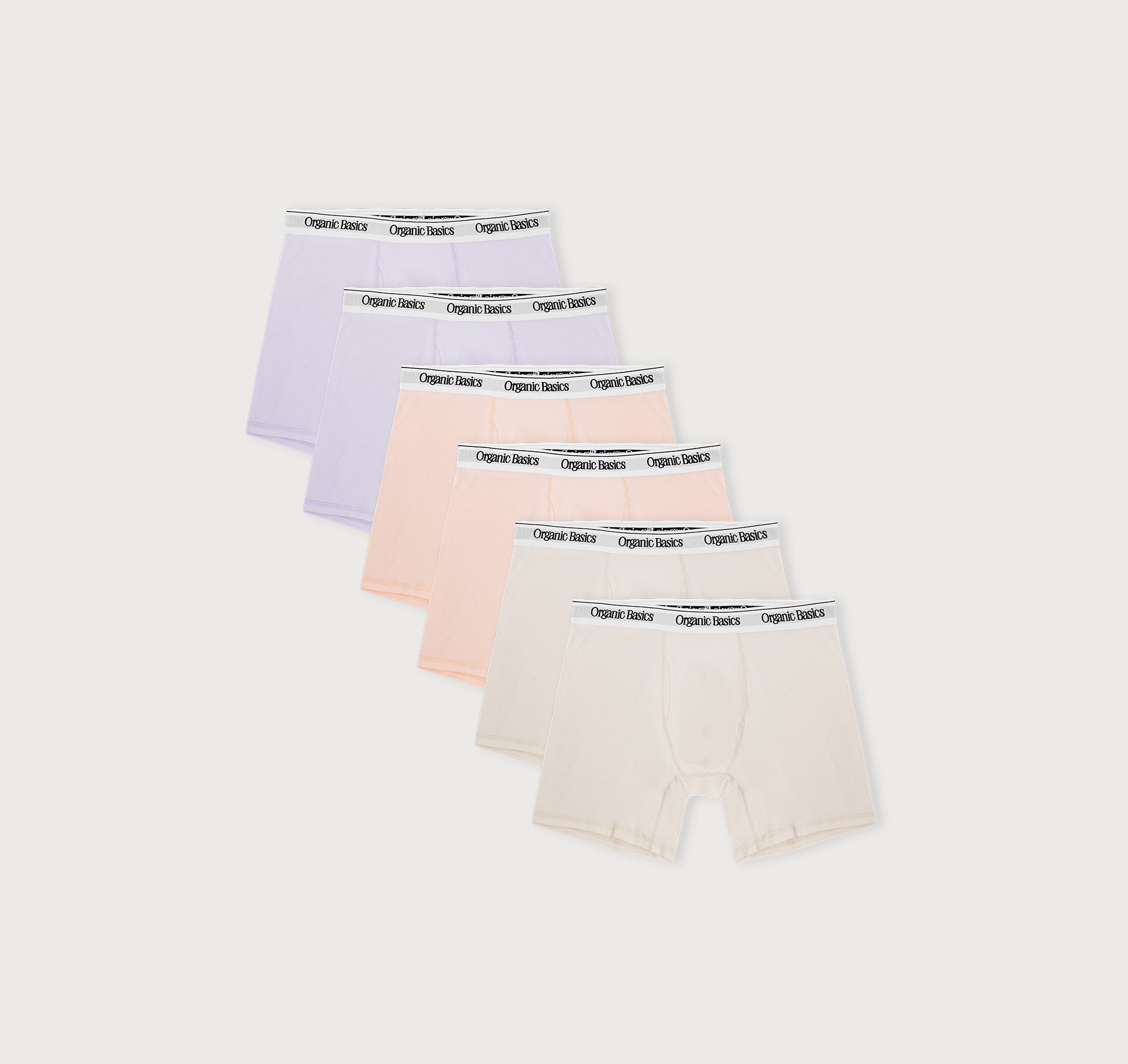 ORGANIC COTTON<br>Easy Boxer Briefs 6-Pack