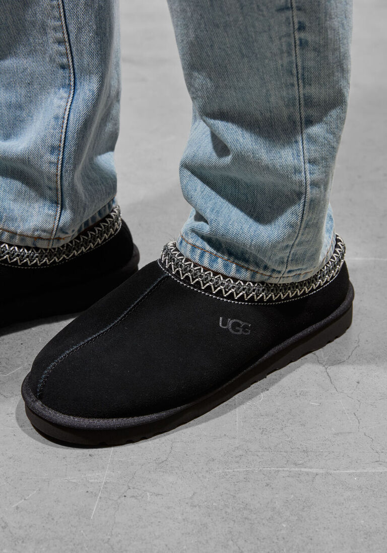 zwarte ugg instappers m tasman