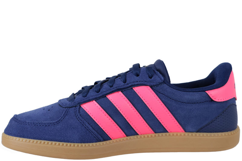 ADIDAS BREAKNET SLEEK SNEAKERS I MØRKEBLÅ RUSKIND
