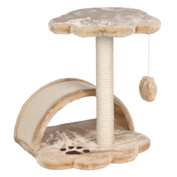 Poteau grattoir pour chat junior vitoria 43 cm beige