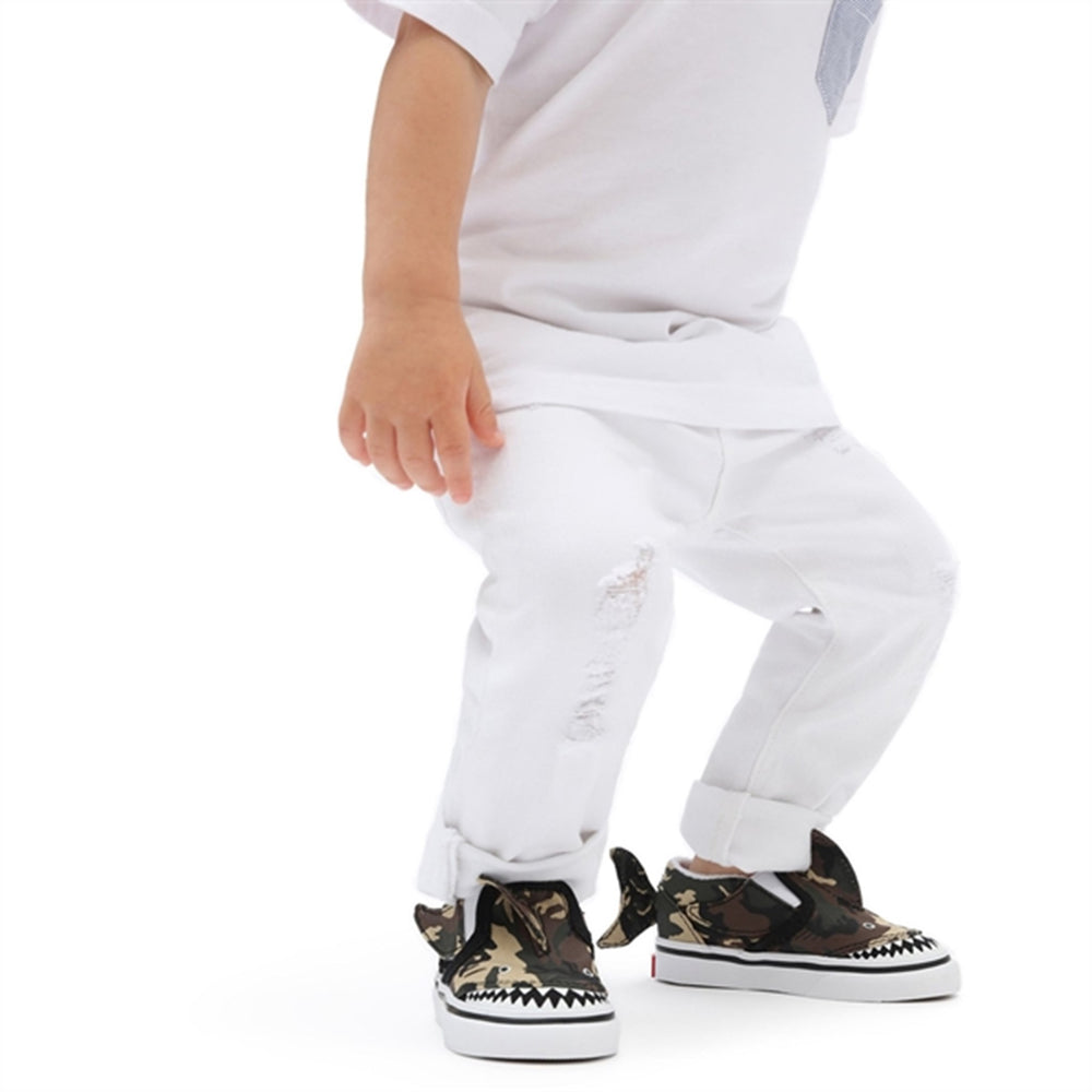 Slip-On Shark Camouflage - VANS → Luksusbaby.dk