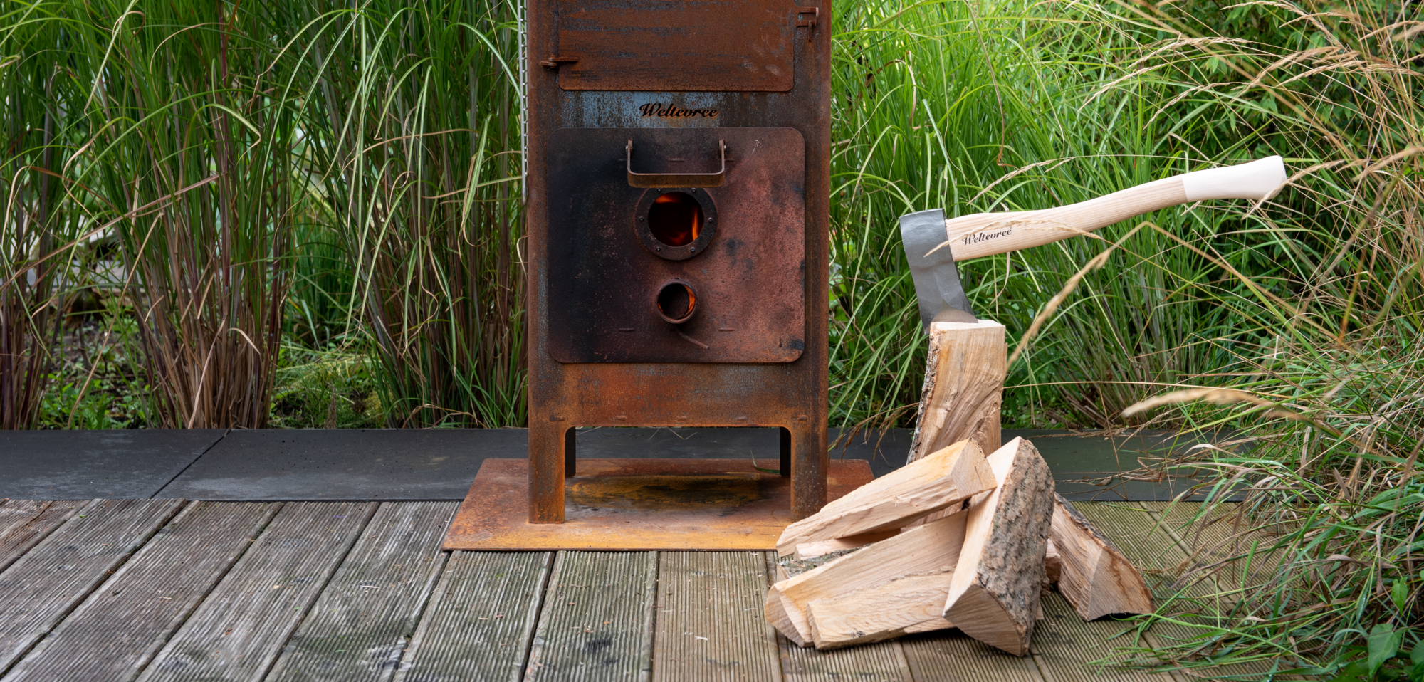 Deur voor Outdooroven