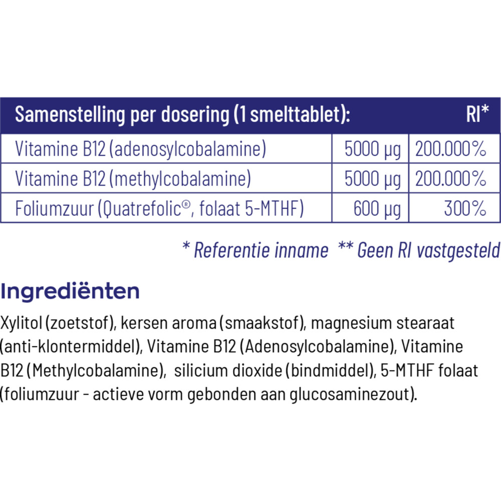 Vitakruid B12 Combi 10.000 120 tabletten