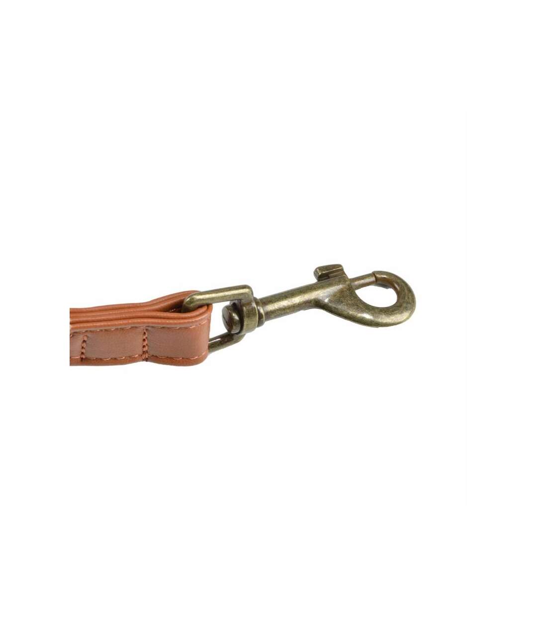Paris Prix - Laisse & Distributeur De Sacs Chien wooly 125cm Cognac