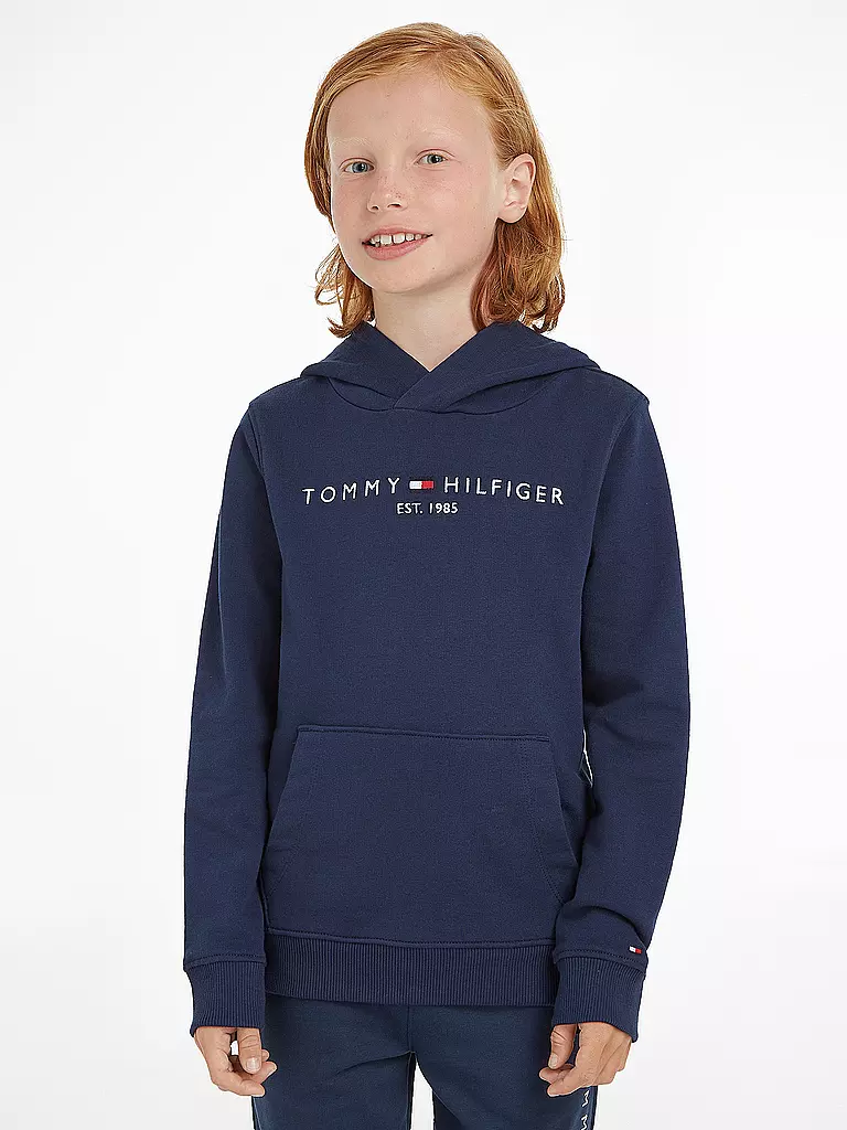 TOMMY HILFIGER Jungen Kapuzensweater - Hoodie blau
