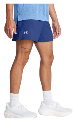 Short Under Armour Launch Unlined 5in Bleu Homme