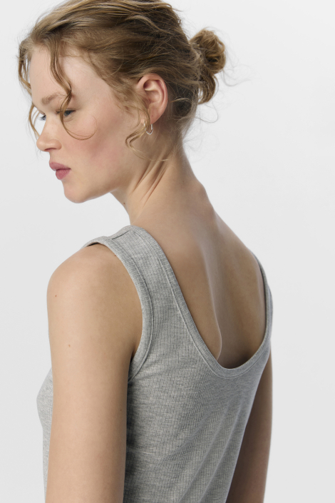 Object grijze dames top