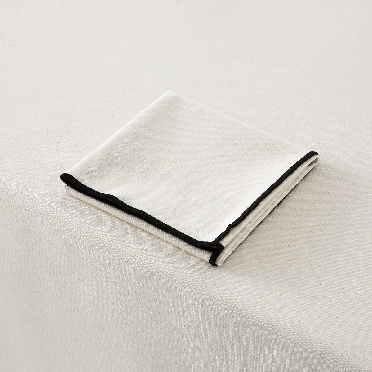 LA REDOUTE INTERIEURS<br>Toalha de mesa de algodão lavado, Tampa