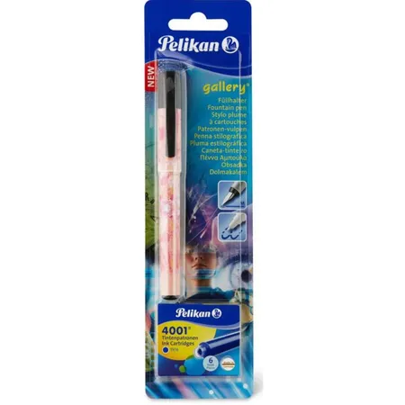 Pelikan Füllhalter Gallery M inkl 6 Patronen sortiert
