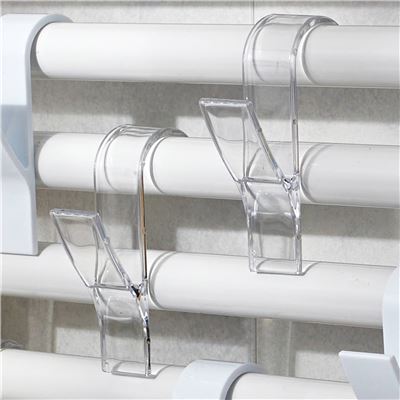 Crochets pour radiateur sèche-serviettes - Lot de 6